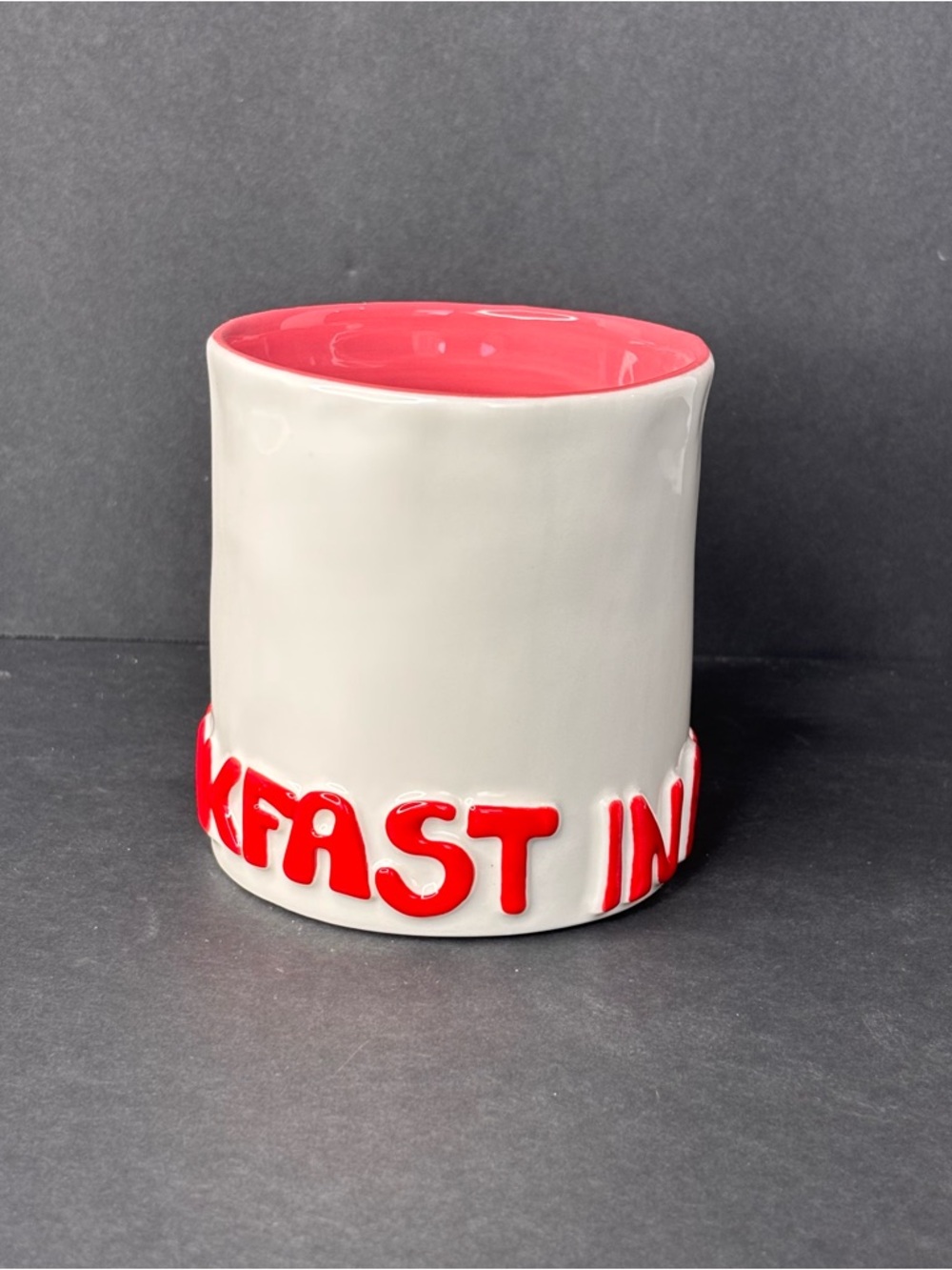 NWT Anthropologie x L&Clay “Breakfast In Bed” Mug - Picture 2 of 9